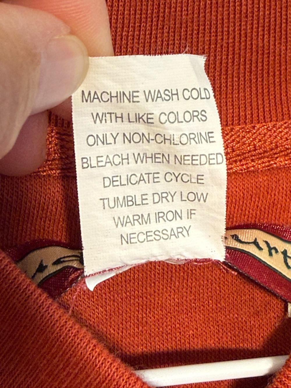Tudor Court Rust Button Front Jacket Size L Pockets - Picture 6 of 11